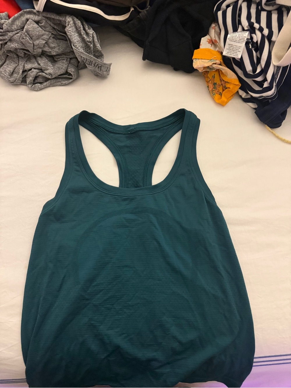 Women’s Teal Racerback Tank Top